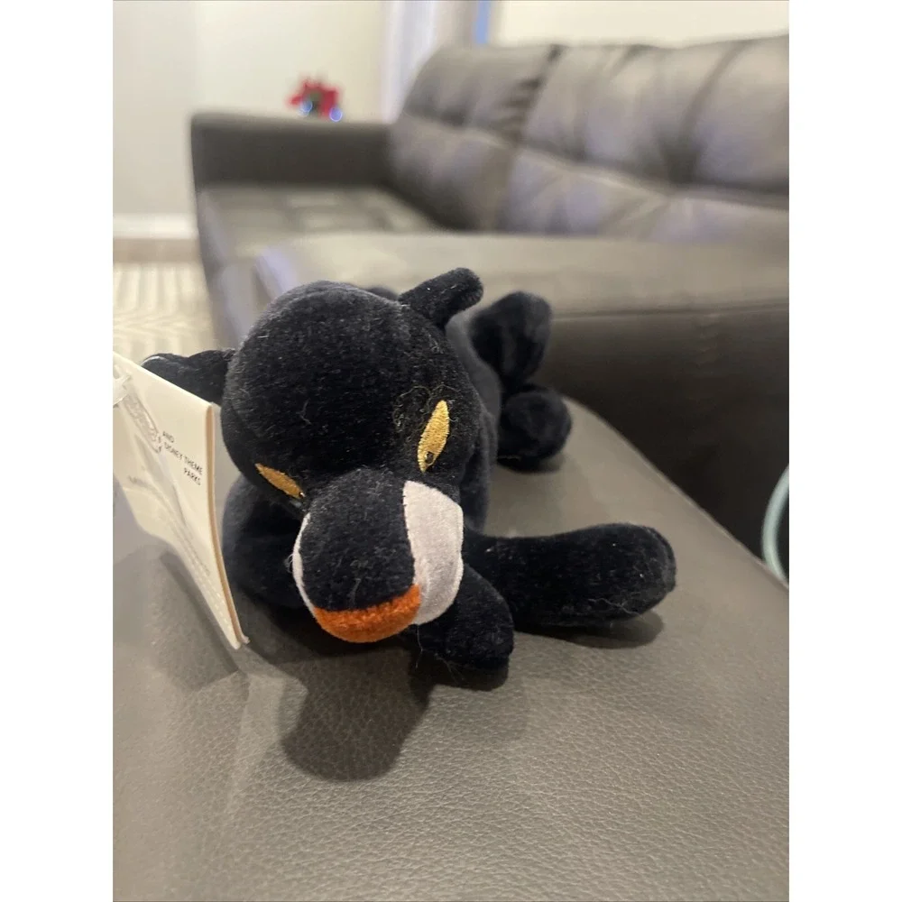 BAGHEERA DISNEY: Jungle Book Mini Plush - Used - Played with Periodically - 8